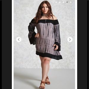 *BRAND NEW WITH TAGS PLUS SIZE TIE-DYE DRESS